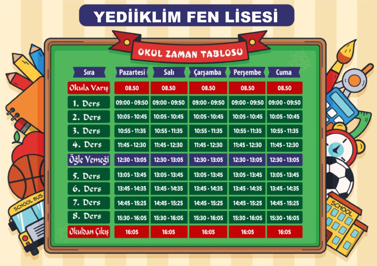 Ders Programı
